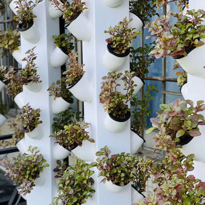 2023 Горячая продажа пластмассовый горшок гидропоника вертикальный сад искусственная стена горшок вертикальный сад 112+ Растения гидропоника вертикальная