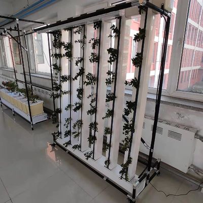 Коммерческая гидропоника Nft Вертикальная система выращивания клубники и цветов Zipgrow Tower